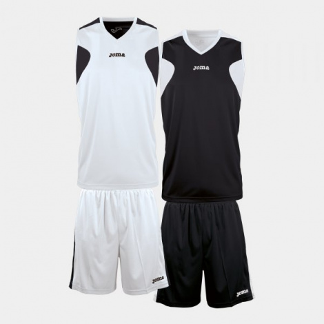 Форма баскетбольна Joma REVERSIBLE чорно-біла