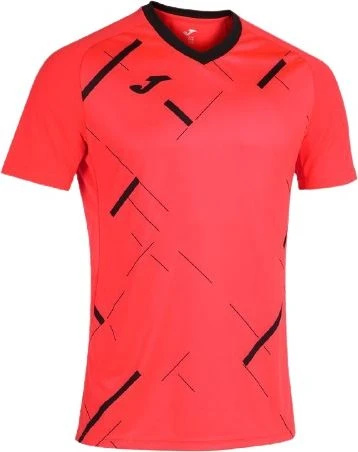 Футболка мужская Joma TIGER III кораллово-черная
