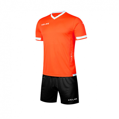 Футболка из комплекта футбольной формы Kelme ALAVES черный^-черен-черный-оранжево-черный к/р K15Z212.9910 (Ф)
