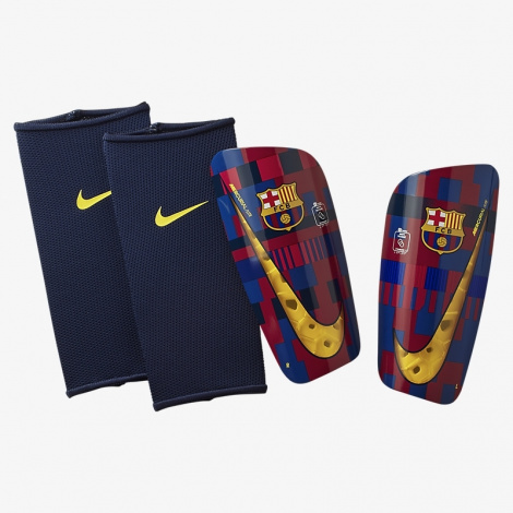 Футбольные щитки Nike FC Barcelona Mercurial Lite 610