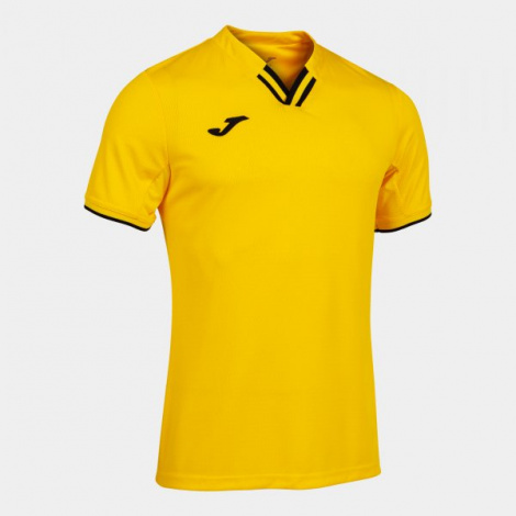 Футболка Joma Toletum Iv Short Sleeve T-Shirt Yellow Black