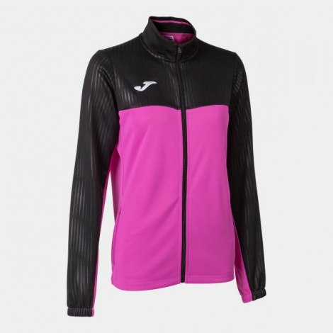 Олимпийка Joma Montreal Full Zip Sweatshirt Fluor Pink Black