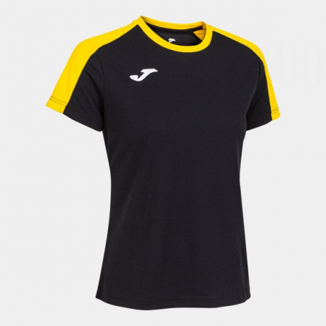 Футболка Joma Eco Championship Short Sleeve T-Shirt Black Yellow