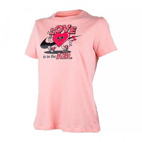 Футболка жіноча Nike TEE SS VDAY рожева DN5878-697