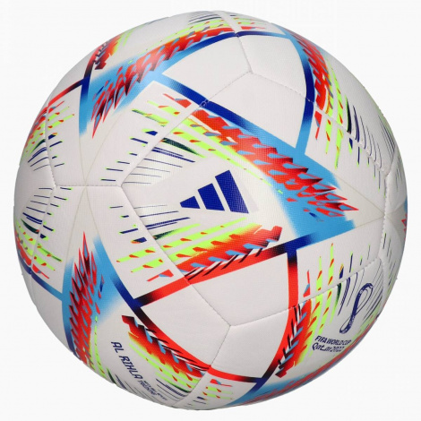 Футбольный мяч Adidas Al Rihla FIFA World Cup Qatar 2022 Speedshell Training (машинный шов, Чемпионат Мира 2022 в Катаре)
