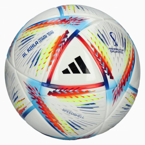 Облегчённый детский футбольный мяч adidas Al Rihla 2022 League 290 грамм (термошов, Чемпионат Мира 2022 в Катаре)