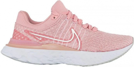 Кросівки бігові жіночі Nike REACT INFINITY RUN FK 3 рожеві DD3024-600