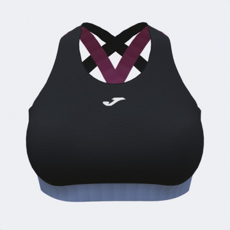 Топ Joma CALIFORNIA SPORT BRA BLACK FUCHSIA BLUE
