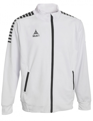 Олімпійка (мастерка) Select Monaco zip jacket біла 620100-000