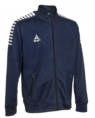 Олімпійка (мастерка) Select Monaco zip jacket темно-синьо-біла 620100-550