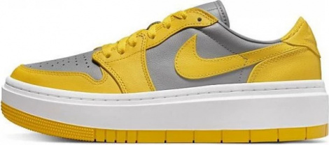 Кросівки жіночі Nike JORDAN WMNS AIR Nike JORDAN 1 ELEVATE LOW жовто-сірі DH7004-017