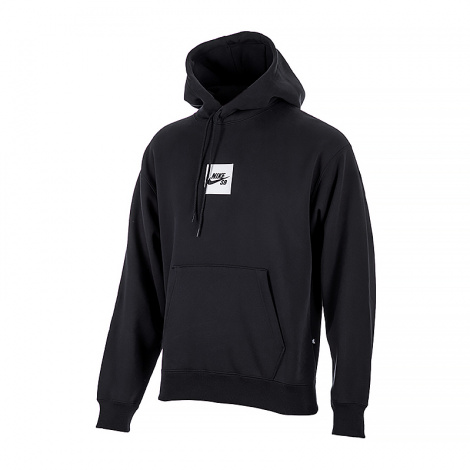 Худі Nike U NK SB FLC HD BOX LOGO чорне DV8839-010
