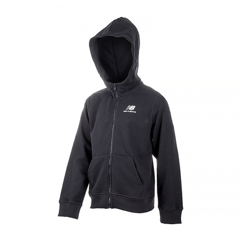 Толстовка підліткова New Balance ESSENTIALS STACKED LOGO чорна YJ31536BK
