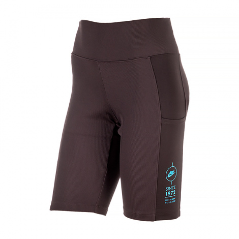 Шорти жіночі Nike W NSW TIGHT SHORT RIB SU коричневі FJ4876-220
