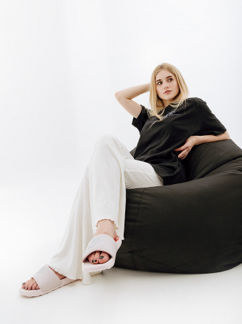 Спортивні штани жіночі Nike W NSW RIB JRSY PANT білі DV7868-133