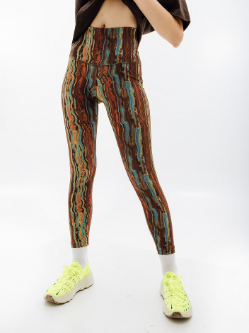 Лосіни жіночі Nike W NY DF HR 7/8 TGHT NV+ коричневі DX1561-227