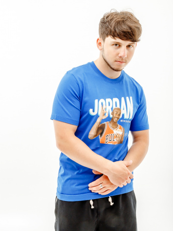 Футболка Nike JORDAN PHOTO SS CREW синя DV8434-480