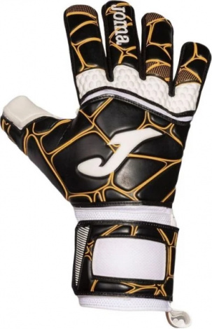 Воротарські рукавички Joma GK-PRO чорно-біло-золоті 400908.109