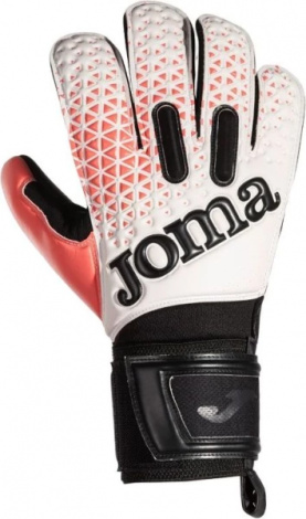 Воротарські рукавиці Joma PREMIER біло-чорно-коралові 401195.201
