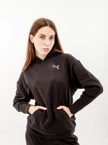 Худі жіноче Puma BETTER ESSENTIALS HOODIE FL чорне 67680401