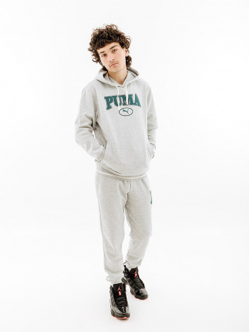 Худі Puma HOODIE світло-сіре 67601704