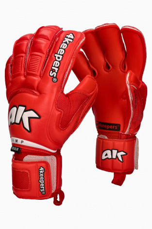 Детские вратарские перчатки 4keepers Champ Colour Red RF2G Junior - красный