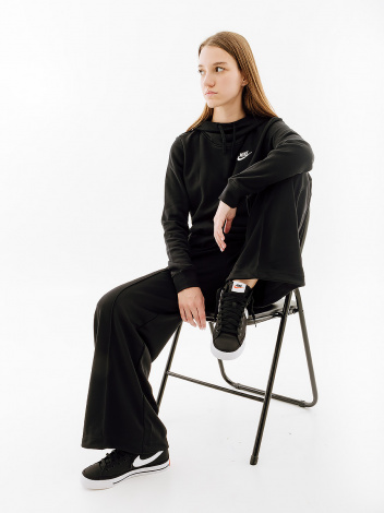 Худі жіноче Nike CLUB HOODIE STD чорне DQ5415-010