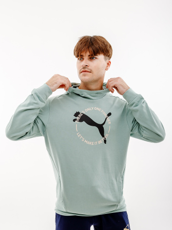 Худі Puma BETTER SPORTSWEAR HOODIE зелене 67606454