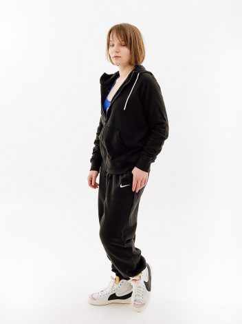 Толстовка жіноча Nike FLC PARK20 FZ HOODIE чорна CW6955-010