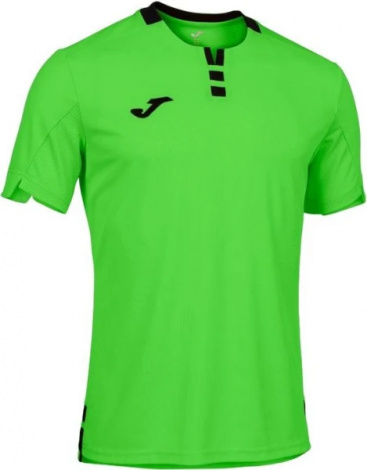 Футболка Joma Gold Iv Short Sleeve T-Shirt Fluor Green Black
