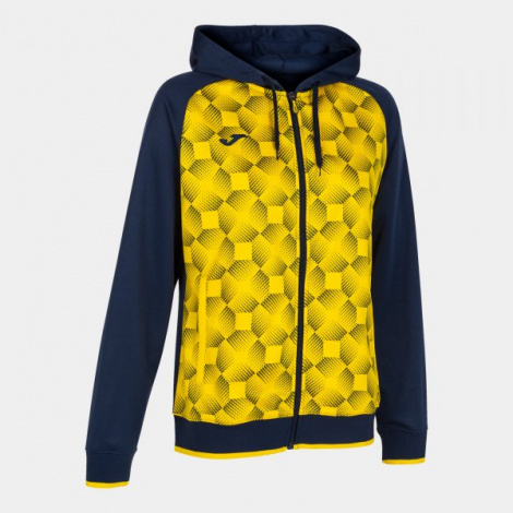 Олімпійка (мастерка) жіноча Joma SUPERNOVA III темно-синьо-жовта 901430.339