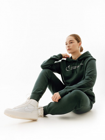 Толстовка Nike Ns Pe Clb Flc Shine Os Po
