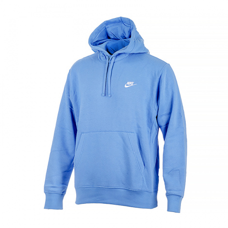 Толстовка Nike CLUB HOODIE PO BB блакитна BV2654-450