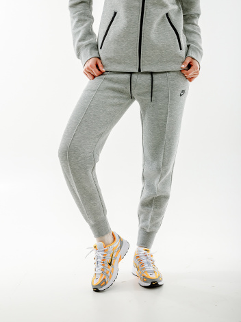 Спортивні штани жіночі NIKE NS TCH FLC MR JGGR сірі FB8330-063
