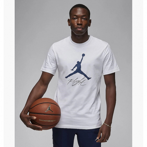 Футболка Nike JUMPMAN FLIGHT HBR TEE біла AO0664-102
