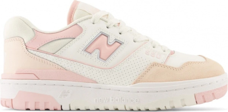 Кросівки жіночі New Balance 550 біло-жовто-рожеві BBW550WP