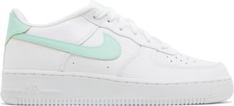 Ккросівки підліткові Nike AIR FORCE 1 GS біло-м'ятні CT3839-105