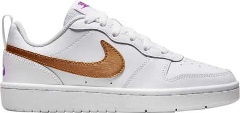 Кросівки дитячі Nike COURT BOROUGH LOW 2 SE (GS) білі DQ5979-100