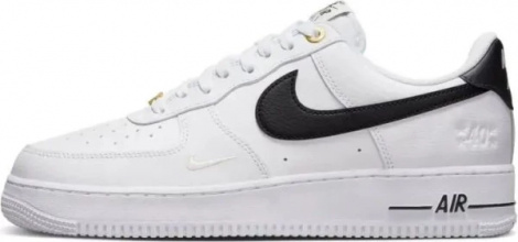 Кросівки Nike AIR FORCE 1 07 LV8 біло-чорні DQ7658-100