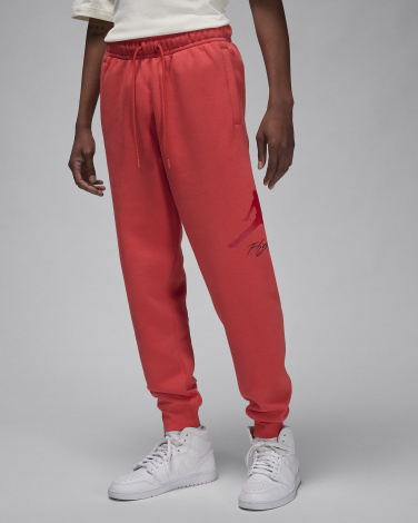 Спортивные штаны Nike M J ESS FLC BASELINE PANT красные FD7345-604