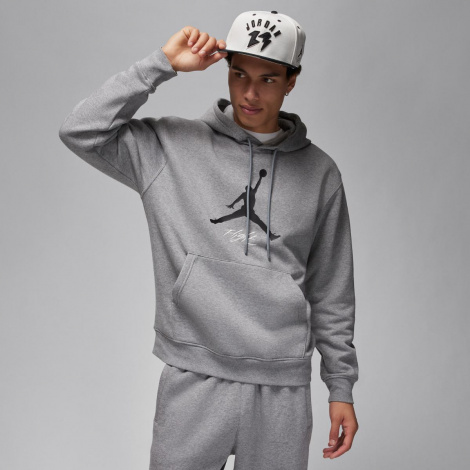 Толстовка Nike MJ ESS FLC BASELINE HOODIE сіра FD7545-091