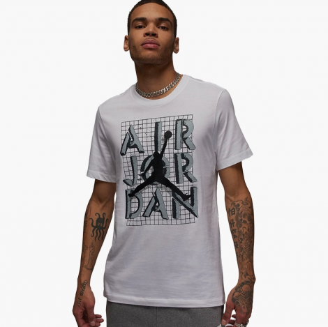 Футболка Nike MJ BRAND JM STACK SS CREW біла FN5978-100