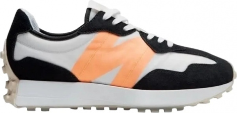 Кросівки New Balance 327 чорно-біло-жовтогарячі MS327SO
