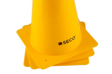 Тренировочный конус SECO 32 см цвет: желтый