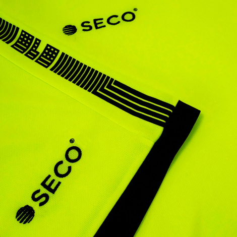 Форма футбольная SECO Basic Set цвет: салатовый, черный