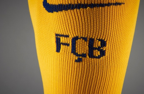 Профессиональные футбольные гетры Nike DRI-FIT FC Barcelona Away Socks 42-46