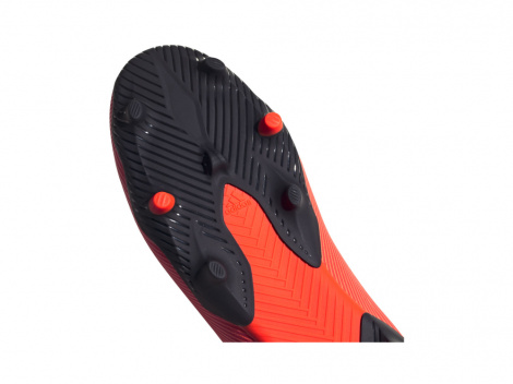 Футбольні бутси без шнурків adidas Nemeziz 19.3 LL FG (помаранчевий/чорний)