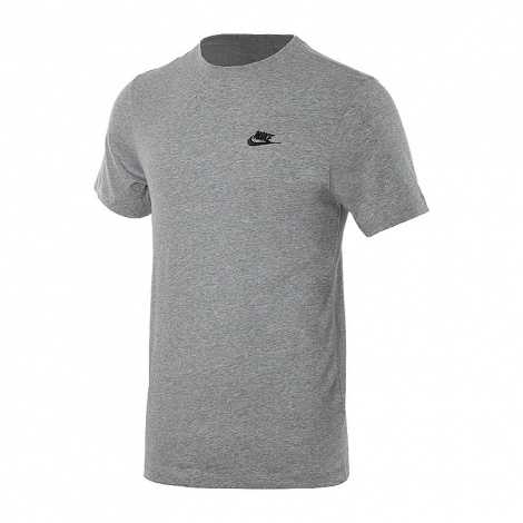 Футболка Nike CLUB TEE серая AR4997-064