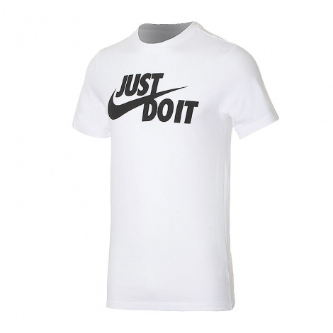 Футболка Nike NSW TEE JUST DO IT SWOOSH біла AR5006-100