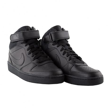 Кросівки дитячі Nike COURT BOROUGH MID 2 (GS) чорні CD7782-001